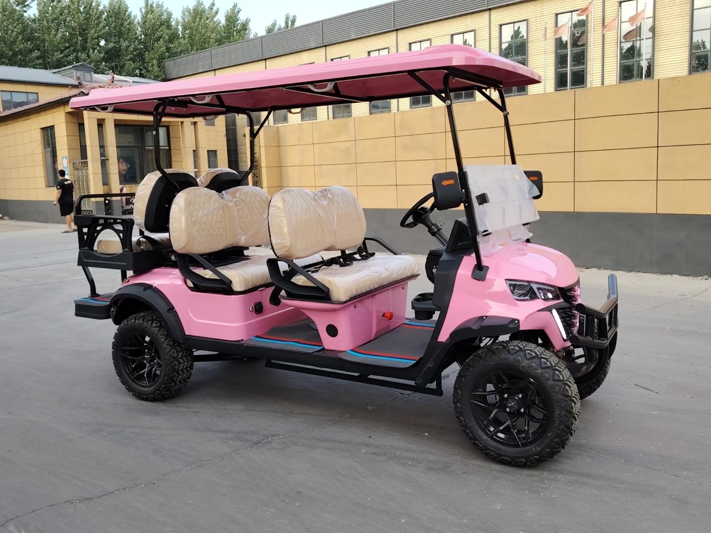 New Electric Golf Cart 6-Seat: Source factory customizing to your premium, innovative and green travel