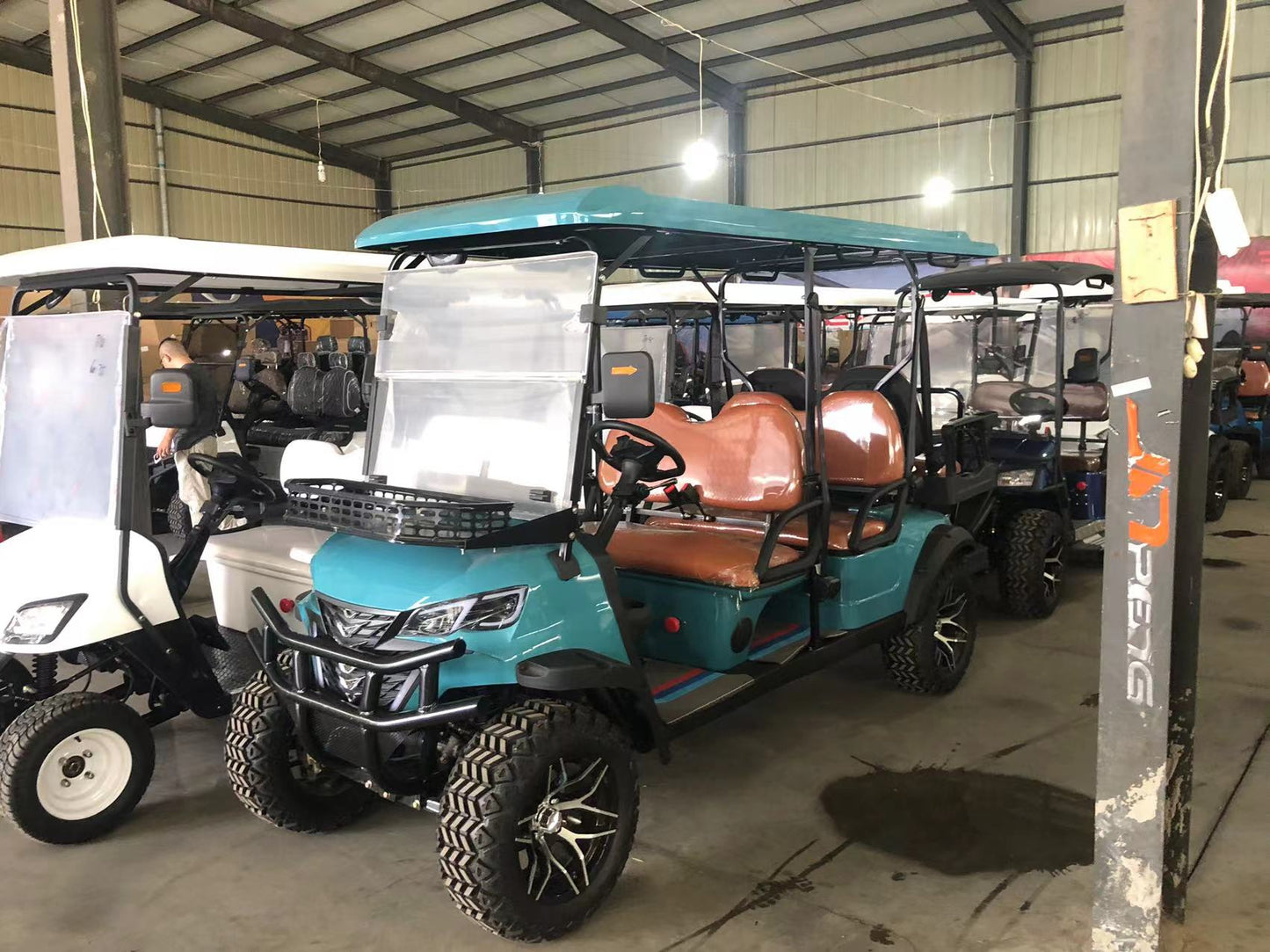 New Electric Golf Cart 6-Seat: Source factory customizing to your premium, innovative and green travel