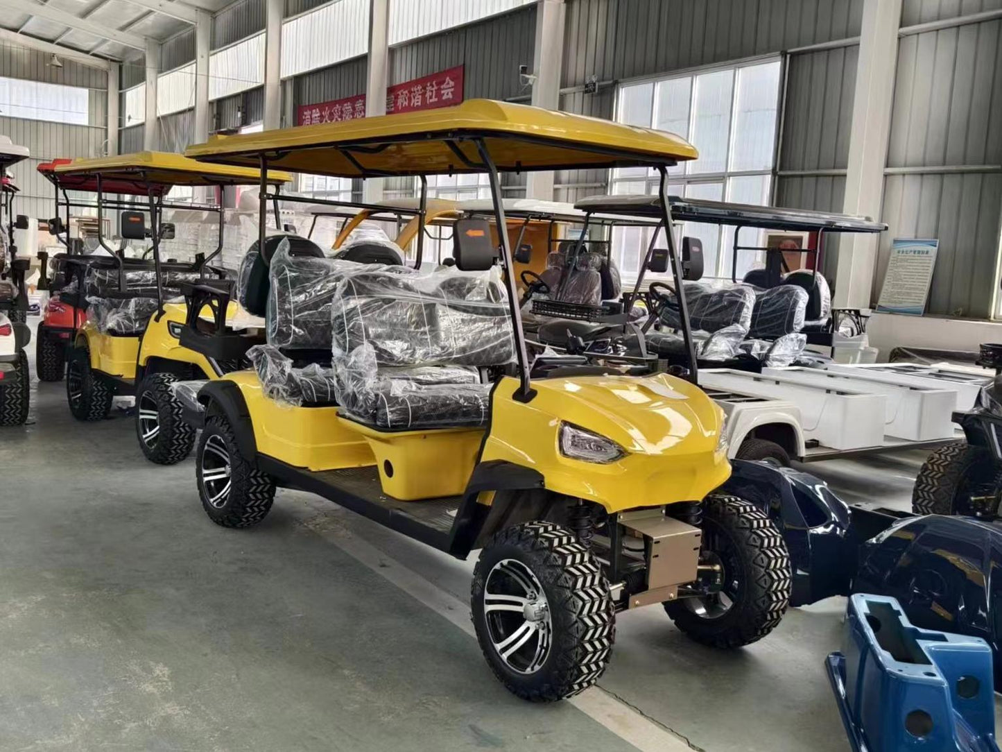 New Electric Golf Cart 6-Seat: Source factory customizing to your premium, innovative and green travel