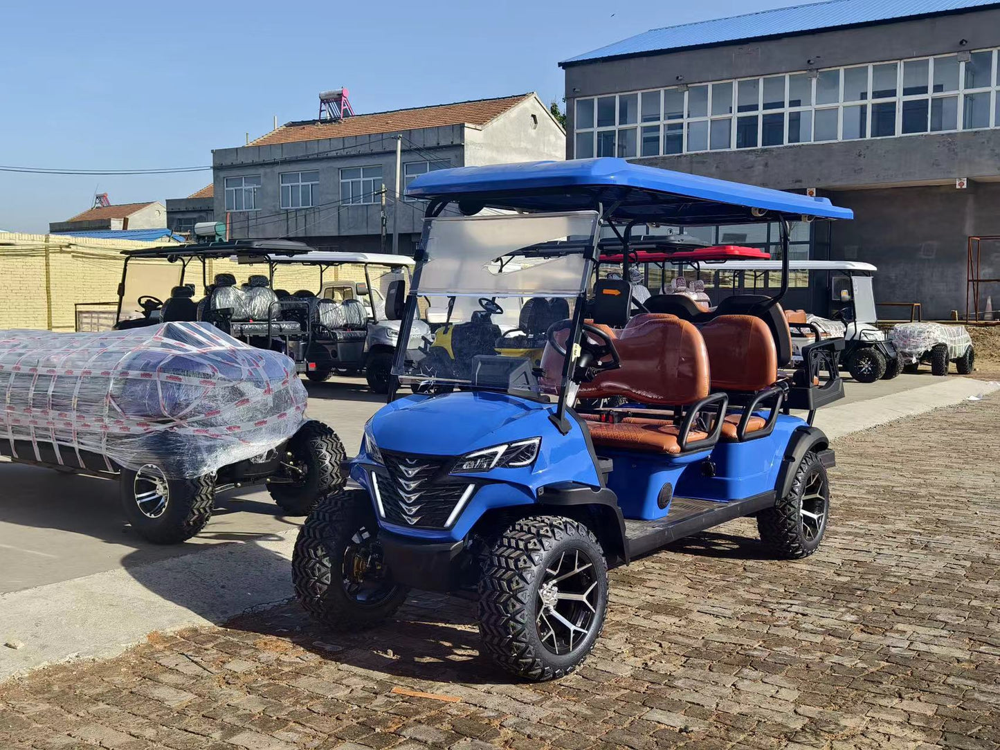 New Electric Golf Cart 6-Seat: Source factory customizing to your premium, innovative and green travel