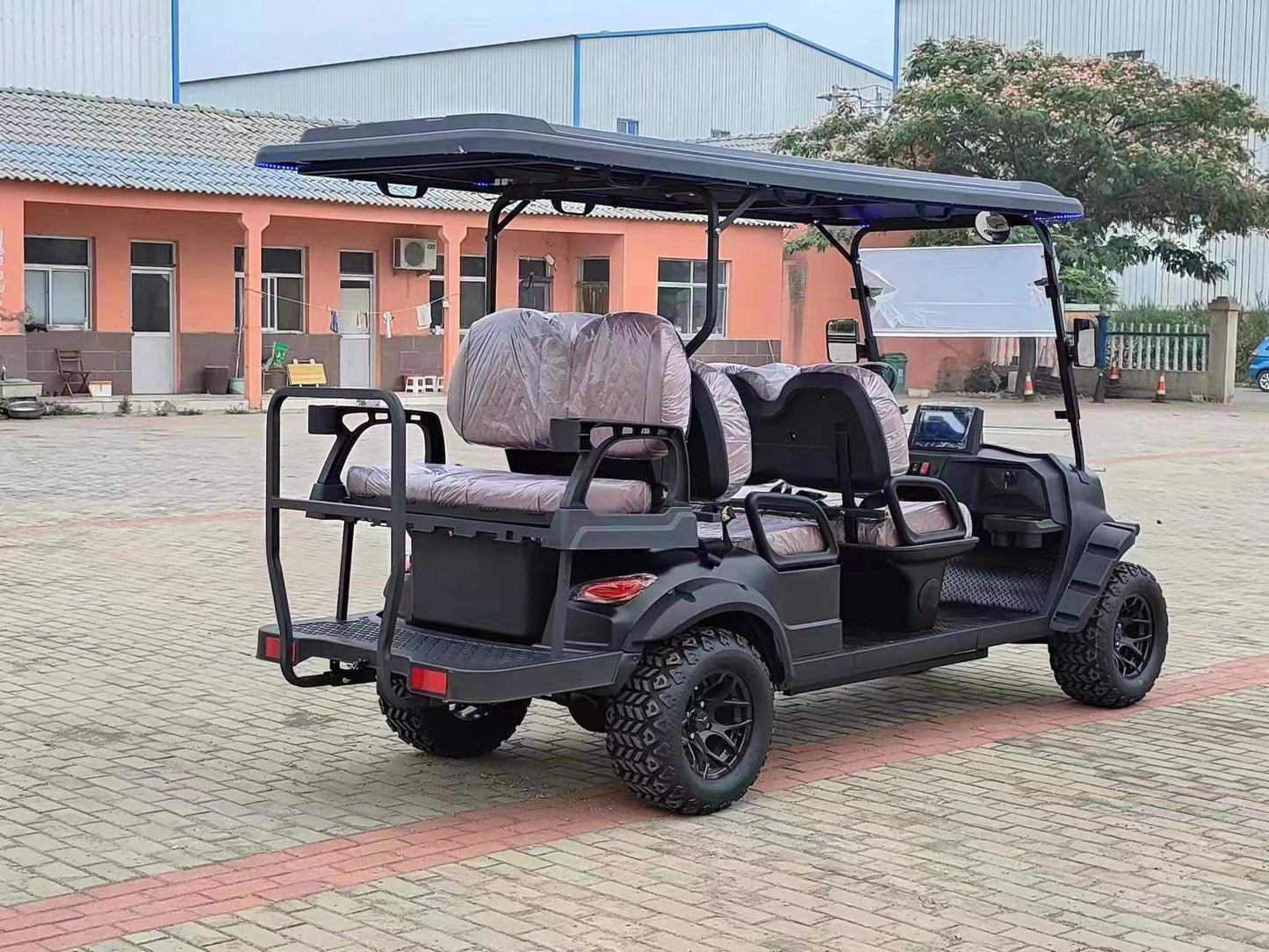 New Electric Golf Cart 6-Seat: Source factory customizing to your premium, innovative and green travel